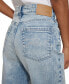 ფოტო #4 პროდუქტის Women's Crystal Cuff Straight-Leg Jeans