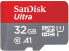 SanDisk Ultra microSDHC Memory Card + SD Adapter with A1 App Performance 16gb