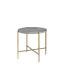 Фото #2 товара Tainte End Table, Faux Marble & Champagne Finish