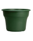 HC Companies Panterra Round Planter Plastic Pot Outdoor Plants 10in