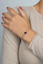Silver bracelet with synthetic opal BRC124WBC