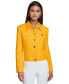 ფოტო #1 პროდუქტის PARIS Women's Button-Front Textured Jacket