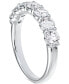 ფოტო #2 პროდუქტის Diamond Seven Stone Band (1/2 ct. t.w.) in 14k White, Yellow or Rose Gold