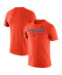 Фото #1 товара Men's Orange Syracuse Orange Lacrosse Legend 2.0 Performance T-shirt