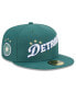 ფოტო #4 პროდუქტის Men's Green Detroit Pistons 2022/23 City Edition Official 59FIFTY Fitted Hat