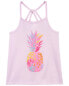 Kid Pineapple Graphic Tank 10