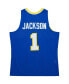 Фото #2 товара Men's Stephen Jackson Royal Indiana Pacers Hardwood Classics Retro Name and Number T-shirt