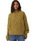 Фото #1 товара Women's Luxe Mock Neck Pullover Sweater