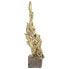 Decorative Figure Alexandra House Living Golden Plastic Sheets 15 x 18 x 42 cm