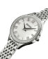 ფოტო #2 პროდუქტის Women's Swiss Balmain de Balmain Diamond (1/4 ct. t.w.) Stainless Steel Bracelet Watch 29mm