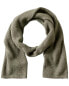 Portolano Women's Heather Grey Cashmere Scarf Women's