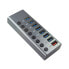 LogiLink UA0387 - USB 3.2 Gen 1 (3.1 Gen 1) Type-B - USB 3.2 Gen 1 (3.1 Gen 1) Type-A - 5000 Mbit/s - Grey - Aluminium - 60 W