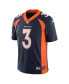 Men's Russell Wilson Navy Denver Broncos Alternate Vapor Limited Jersey