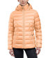 Фото #1 товара Women's Hooded Packable Down Shine Puffer Coat, Created for Macy's