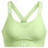 UNDER ARMOUR Infinity 2.0 sports top high support Retro Green / White, L - фото #2