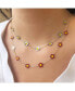 ფოტო #2 პროდუქტის Mother of Pearl Daisy Necklace 14K Gold