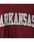 ფოტო #3 პროდუქტის Women's Heathered Cardinal Arkansas Razorbacks Two-Hit Canyon Long Sleeve T-shirt