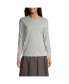 ფოტო #5 პროდუქტის Women's School Uniform Long Sleeve Essential T-shirt