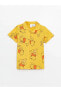 Фото #4 товара LCW baby Polo Yaka Kısa Kollu Winnie the Pooh Baskılı Erkek Bebek Pijama Takımı