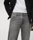 ფოტო #4 პროდუქტის Men's Ben Tapered Cropped Jeans