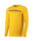 Men's Burgundy, Gold Washington Football Team Meter Long Sleeve T-shirt and Pants Sleep Set