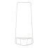 Coat rack 81 x 38 x 182 cm Metal White