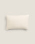 Фото #2 товара Textured silk cushion cover