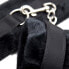 Фото #3 товара Handcuffs with Velcro with Long Fur Black
