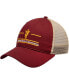 ფოტო #1 პროდუქტის Men's Maroon Arizona State Sun Devils Split Bar Trucker Adjustable Hat