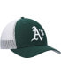 Фото #4 товара Men's Green, White Oakland Athletics Primary Logo Trucker Snapback Hat