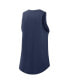 ფოტო #3 პროდუქტის Women's Navy Tampa Bay Rays Legacy Icon High Neck Fashion Tank Top