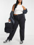 Cotton:On Curve loose straight leg jeans in black