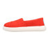 Фото #3 товара TOMS Peanuts X Alpargata Mallow Slip On Womens Red Sneakers Casual Shoes 100192