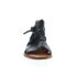Фото #6 товара Miz Mooz Fuller Womens Black Leather Zipper Strap Sandals Shoes