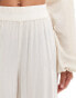 Southbeach oversized beach trousers in cream