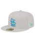 Фото #3 товара Men's Khaki St. Louis Cardinals Stone Mist 59FIFTY Fitted Hat