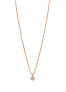 Charming bronze heart necklace Allegra RZAL020 (chain, pendant)