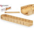 Бамбуковая Доска для Резки Хлеба Коричневый Бамбук 50 x 4,5 x 11 cm (6 штук)