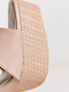 Фото #5 товара Glamorous espadrille platform heel sandals in beige