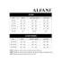 Alfani Women's Long Sleeve Knit Top Overlay Scoop Neck Blue M