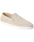 Фото #1 товара Christian Louboutin Varsiboat Suede Loafer Men's Grey 42