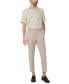 ფოტო #4 პროდუქტის Men's Relaxed Fit Short Sleeve Floral Print Button-Front Linen Shirt
