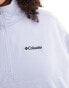 Фото #3 товара Columbia Brushy Bay half zip fleece in snowdrift