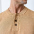 Фото #12 товара Men's Organic Long Sleeve Pullover Sweater Henley