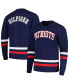 ფოტო #1 პროდუქტის Men's Navy, Red New England Patriots Nolan Long Sleeve T-shirt