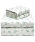 Whimsical Printed Flannel Sheet Set, Twin