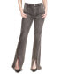 ფოტო #1 პროდუქტის Women's Slit Flared-Leg Jeans