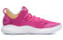 Фото #2 товара 【定制球鞋】 Nike Hyperdunk X Low 10 可爱倒霉熊 搞怪表情 二次元 低帮 实战篮球鞋 男款 粉玫红 / Кроссовки Nike Hyperdunk X AR0465-100