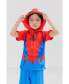 ფოტო #2 პროდუქტის Boys Spider-Man Athletic Graphic T-Shirt Mesh Shorts Spider-Man