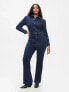 Western Denim Jumpsuit